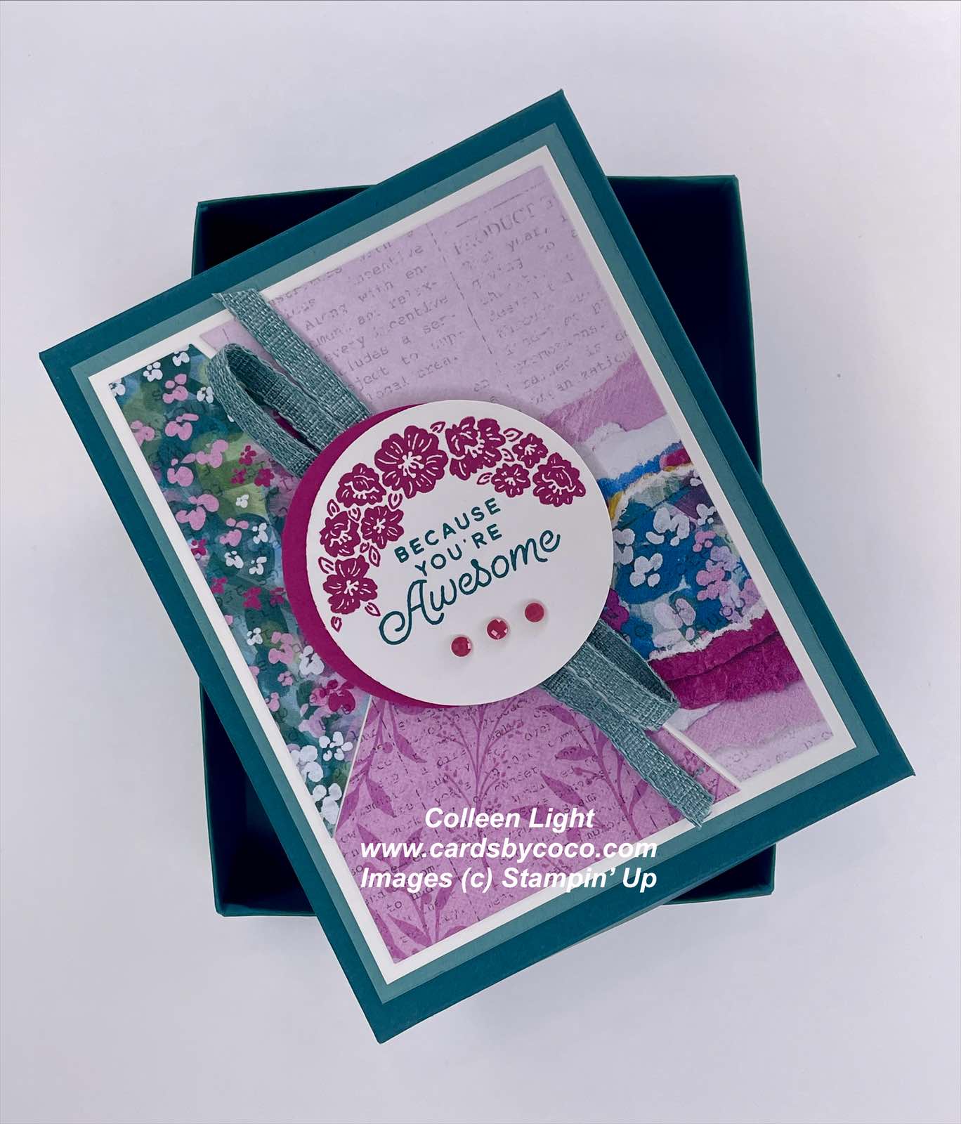 How to Make a Card Gift Box for Your Cards! - cardsbycoco
